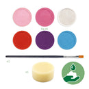 Kinderschminken: Palette 6 Farben - Sweet