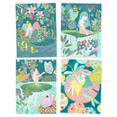 Kratzbilder: Der Teich