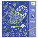 Kratzbilder: In der Nacht