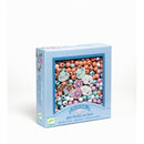 Schmuck basteln: Holzperlen Regenbogen Bastel-Perlen Djeco