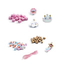 Schmuck basteln: Holzperlen Regenbogen Bastel-Perlen Djeco