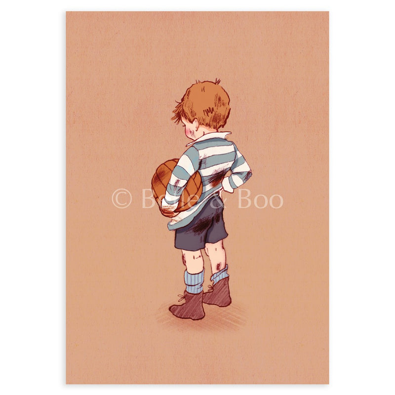 Postkarte  „Football“