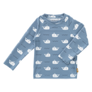 Langarmshirt UV 50+ Wale Blue Fog