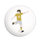 Button Fussballer „Schuss“