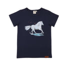 Walkiddy T-Shirt White Horses