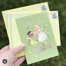 Postkarte „Daisy Chain Friends“