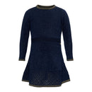 Le Big Kleid Anna Glitzer Black Iris