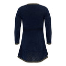 Le Big Kleid Anna Glitzer Black Iris