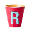 Großer Becher - Buchstabe R Red