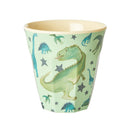 Großer Becher mit Motiv - Dino Becher Rice