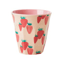 Großer Becher mit Motiv - Strawberry Becher Rice