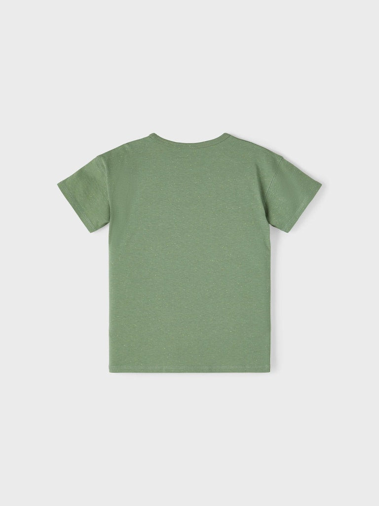 Name it T-Shirt Fenil Hedge Green