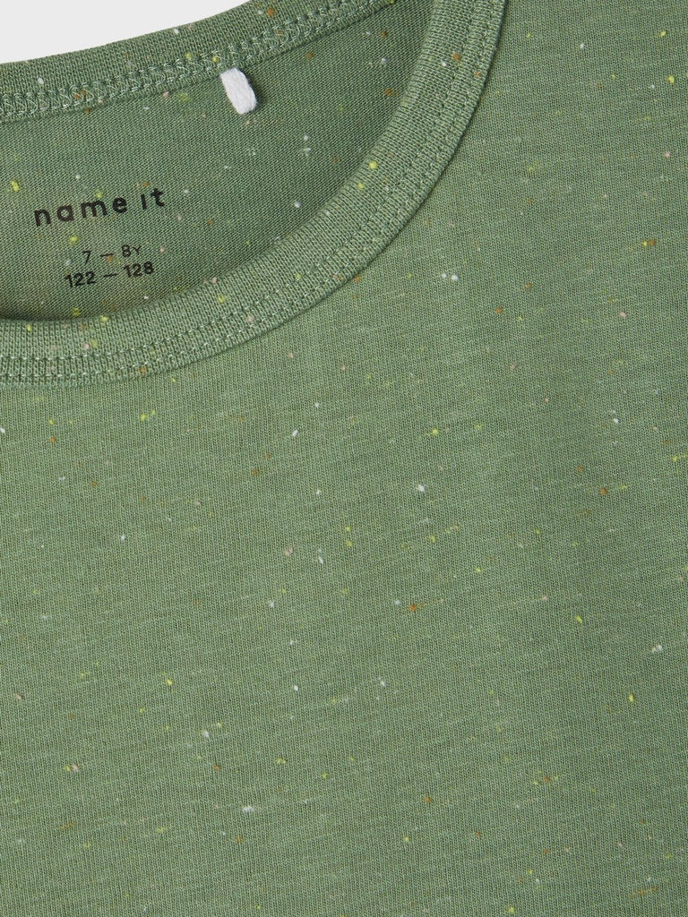 Name it T-Shirt Fenil Hedge Green