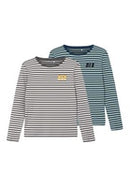 Name it Langarmshirt Villy 2-er Pack Thunderstorm + Titan