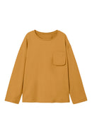 Name it Langarmshirt mit Brusttasche Volt Amber Gold