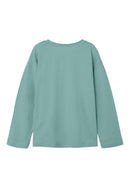 Name it Langarmshirt mit Brusttasche Volt Blue Surf