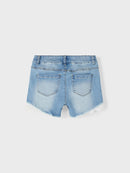 Name it Shorts Salli Medium Blue Denim