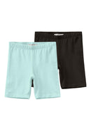 Name it Kurze Leggings 2-er Pack Vivian Glacier/Black