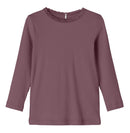 Name it Langarmshirt mit Spitze Kab Nocturne