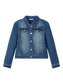 Name it Jeansjacke Star Rika Medium Blue Denim Jeansjacke Name it