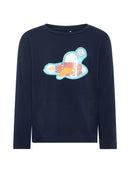 Name it Langarmshirt Ramte dark sapphire