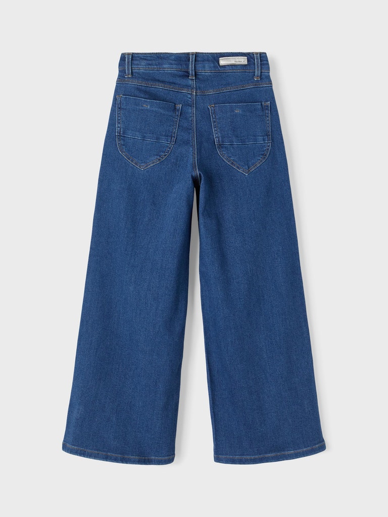 Name it Jeans Bella Wide Medium Blue Denim