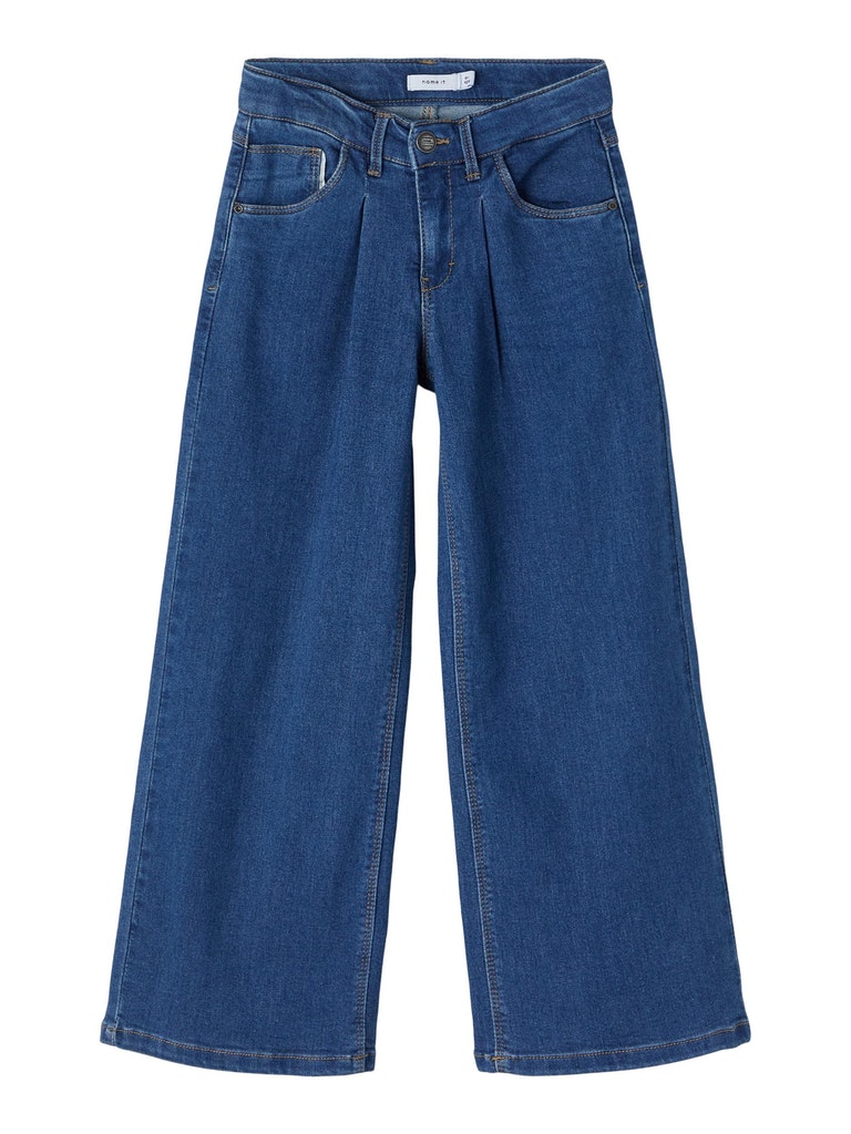 Name it Jeans Bella Wide Medium Blue Denim