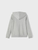 Name it Kapuzensweatjacke Lena Grey Melange