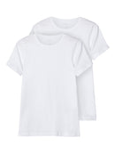 Name it T-Shirt 2er Set Bright White