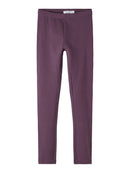 Name it Leggings  Davina Winter gebrushed Hortensia