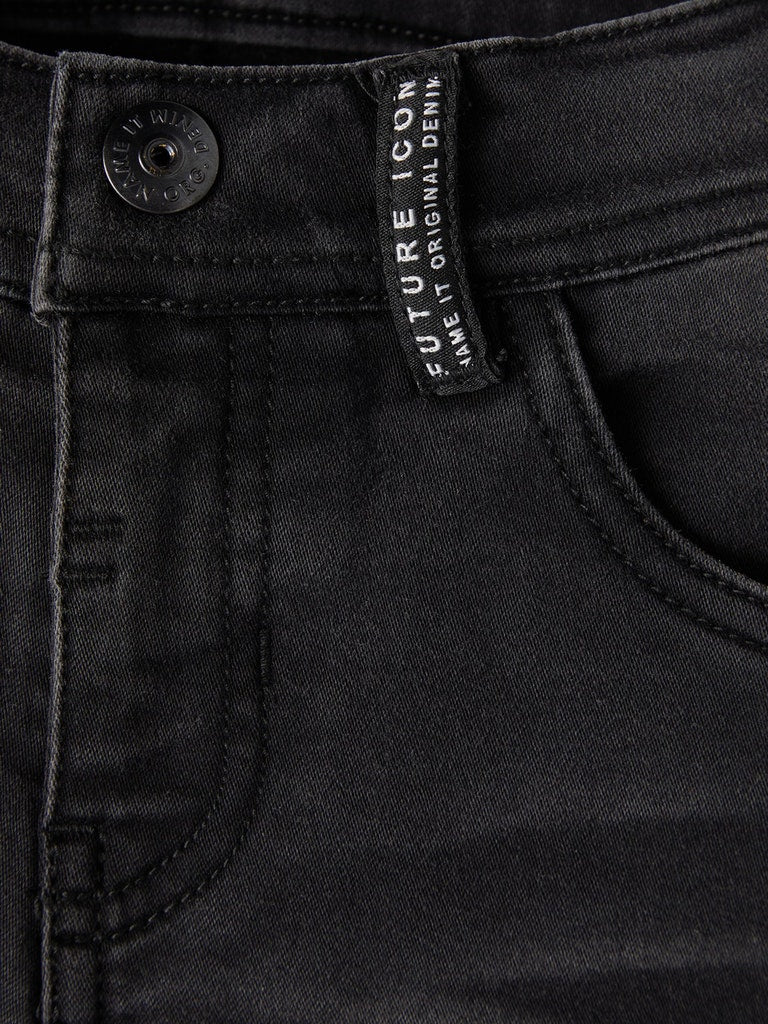 Jeans Ryan mit Fleece gefüttert Batimian  Black Denim