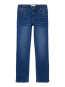 Jeans Ryan Regular mit Fleece gefüttert Medium Blue Denim