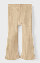 Lil´Atelier Bootcut Leggings Warm Sand Melange