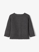 Name it Strickjacke Ska Dark Grey Melange