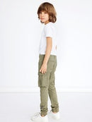 Name it Cargohose Bamgo Deep lichen green