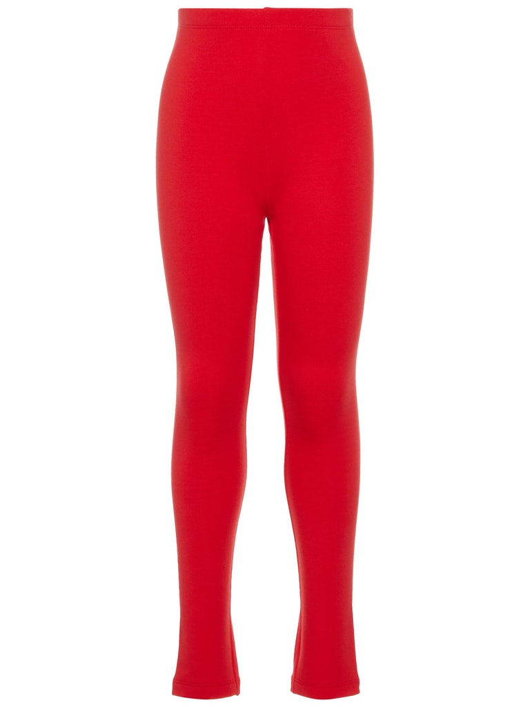 Name it Leggings  Davina Winter gebrushed True Red