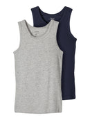 Name it Unterhemden Tank  Grey Melange