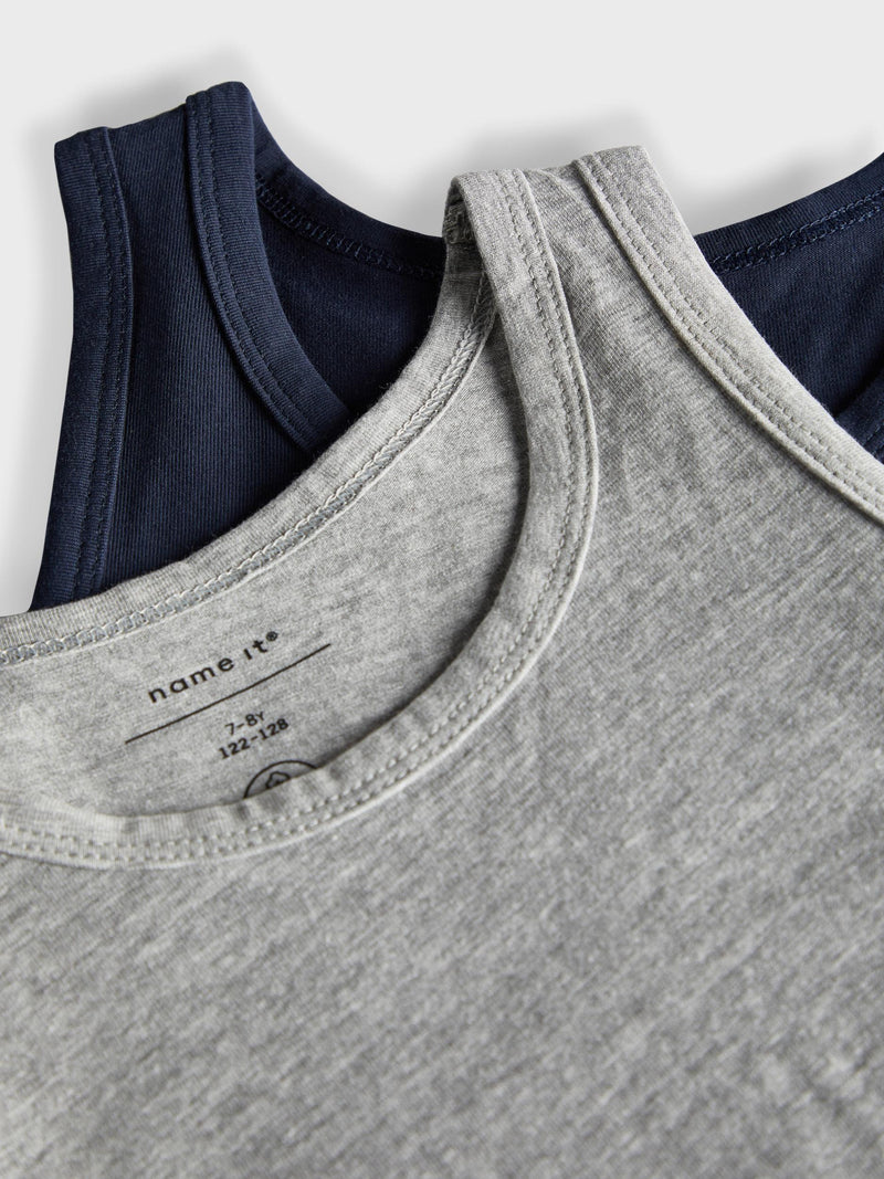 Name it Unterhemden Tank  Grey Melange