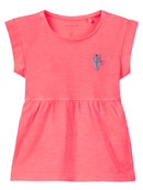 Name it T-Shirt Denan Neon Coral