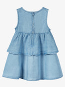 Name it Kleid Bacherry light blue denim