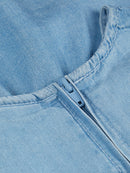 Name it Kleid Bacherry light blue denim