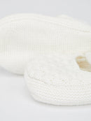 Name it Strickschuhe Fermya snow white