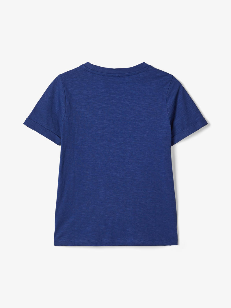 Name it T-Shirt Vincent Blue Print