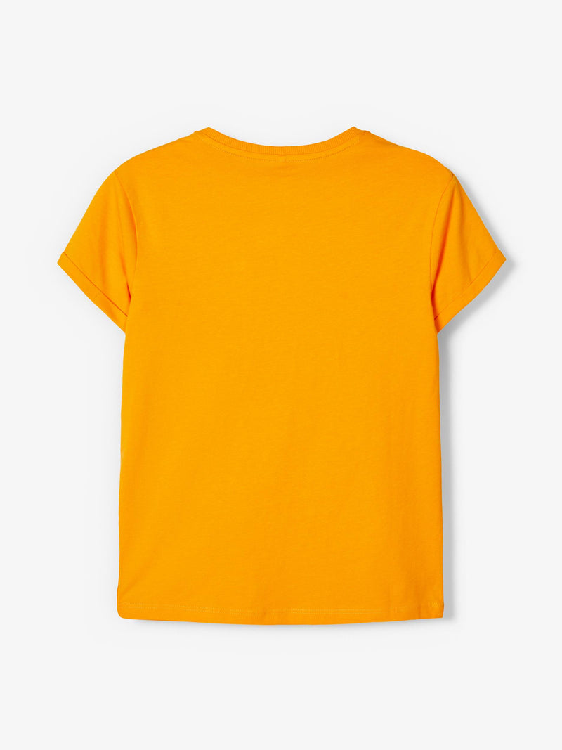 Name it T-Shirt Hinkas flame orange