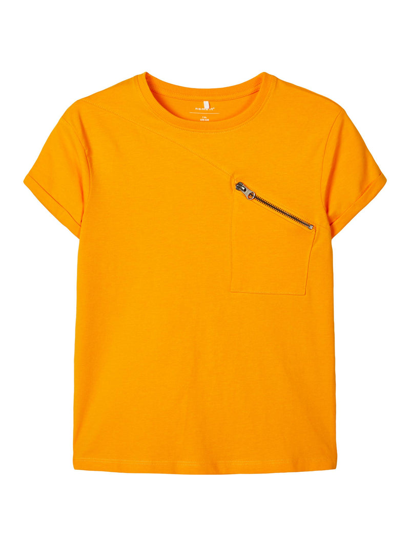 Name it T-Shirt Hinkas flame orange