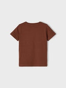 Name it T-Shirt Hilmeer Brown out