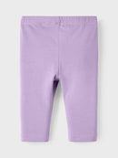 Name it Leggings Capri Vivian 3er Set Orchid Bloom Dark Sapphire Rose Tan