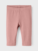 Name it Leggings Capri Vivian 3er Set Orchid Bloom Dark Sapphire Rose Tan