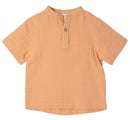 Feldmann Shirt Jabby Muslin Play of Colours in Ochre