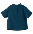 Feldmann Shirt Jabby Muslin Play of Colours Petrol Blue